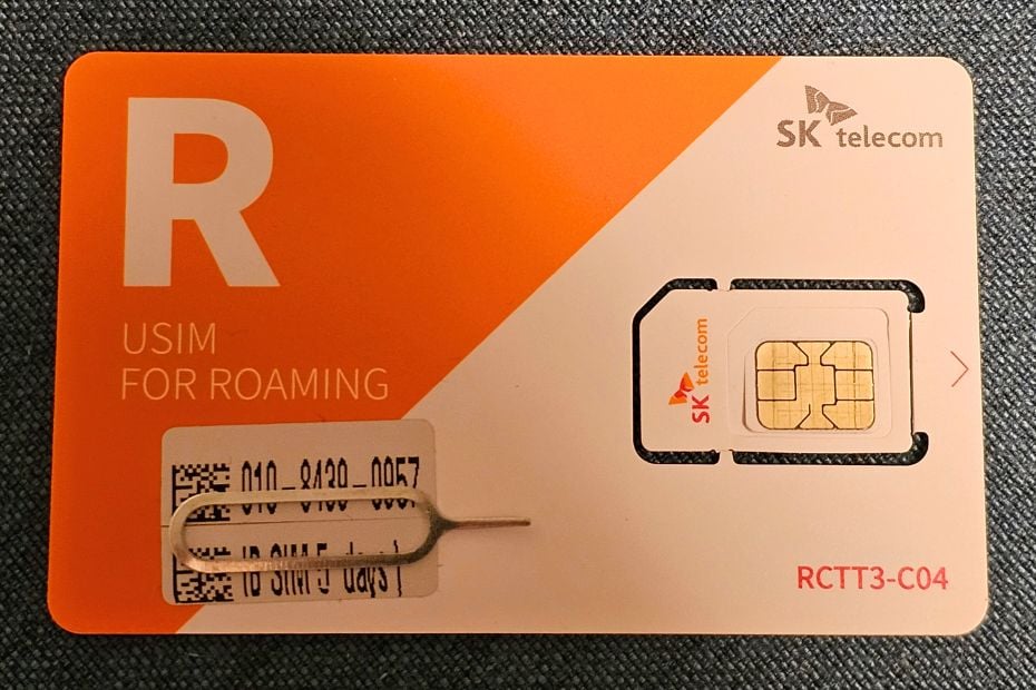 4G SK SIM Card Review: The Best Korean SIM For Tourists 2024 5 4G SK SIM Card For Travellers