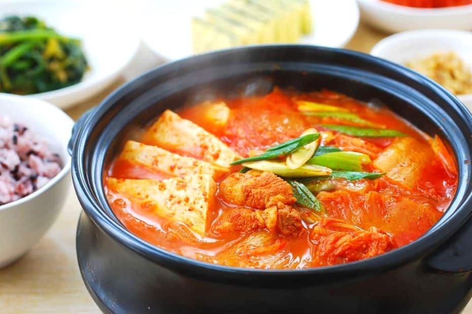 20 Best Korean Winter Foods: Street Snacks And Hot Dishes 16 Kimchi jjigae a Korean traditional winter food