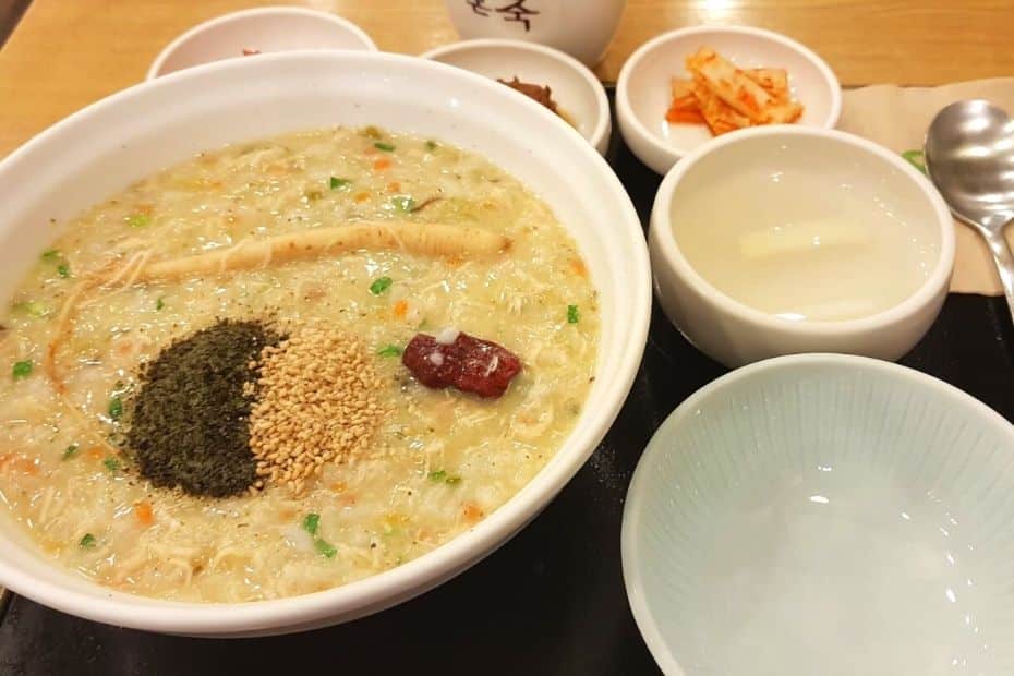 20 Best Korean Winter Foods: Street Snacks And Hot Dishes 22 Juk Korean porridge
