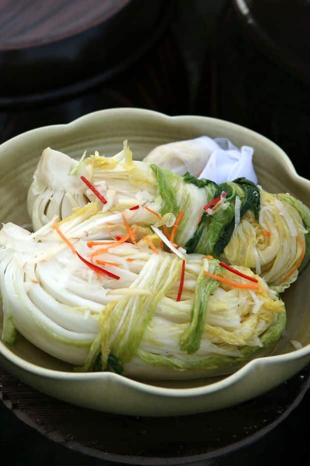 10 Best Korean Side Dishes: Banchan You Can Make At Home 23 Baek kimchi Korean banchan