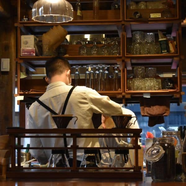 Complete South Korea Travel Guide 2024: Korean Travel Tips 86 Barista making coffee in Ikseongdong Seoul