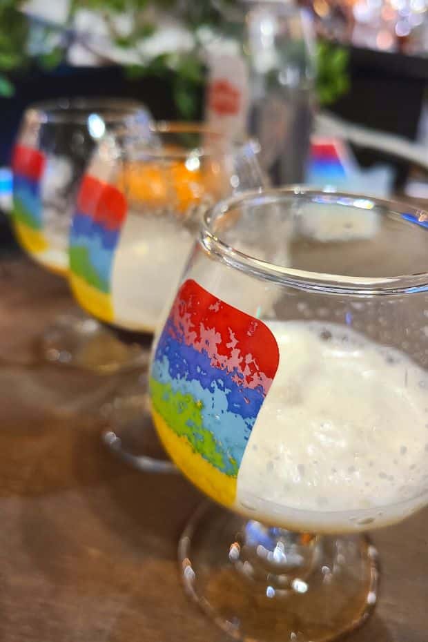 What To Do On Jeju Island In Winter: Jeju Winter Itinerary 2024 18 Beers from Jeju Beer Fountain in Seogwipo