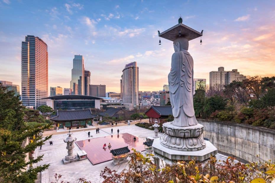 Complete South Korea Travel Guide 2024: Korean Travel Tips 80 Bongeunsa Temple in Gangnam Seoul Korea