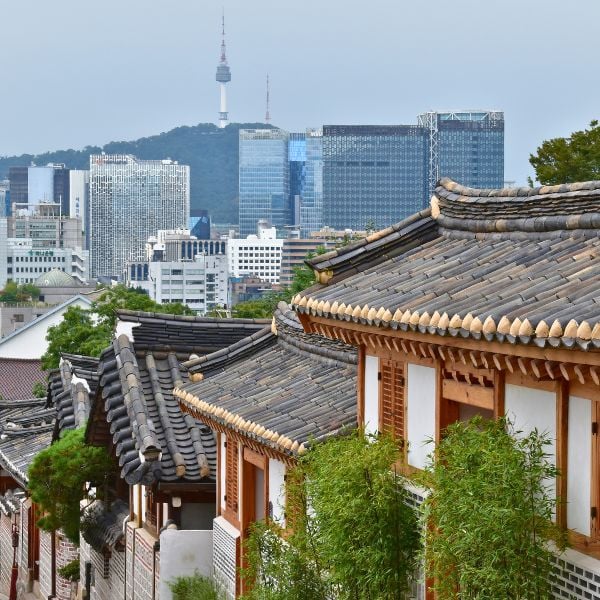 30 Best Free Things To Do In Seoul: Cheap Fun In Seoul 2024 6 Bukchon Hanok Village And N Seoul Tower