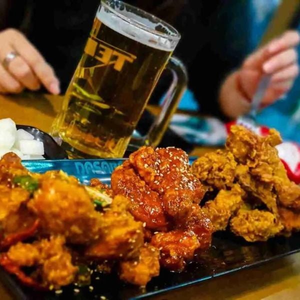 Chicken and beer Chicken and beer