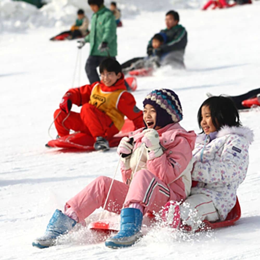 Where Does It Snow In Korea? Snow In Seoul And Korea 2024 15 Children sledding in Seoul