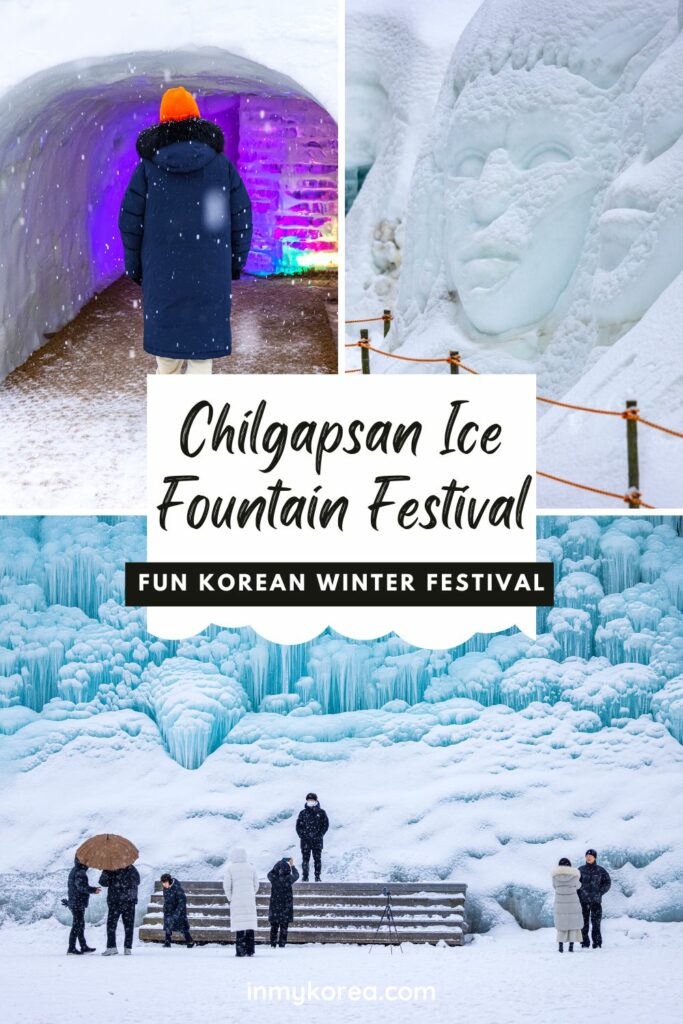 Is The Chilgapsan Ice Fountain Festival 2024 Worth Visiting? 22 Chilgapsan Ice Fountain Festival In Korea Pin