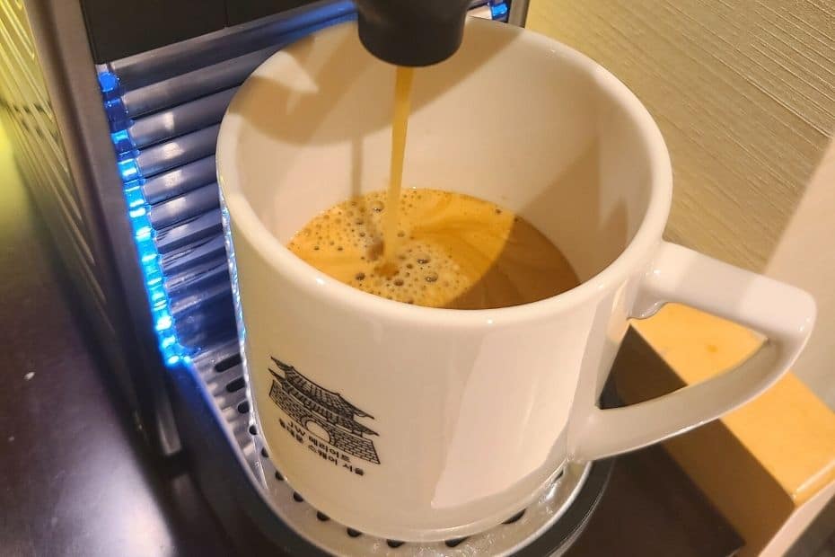 JW Marriott Dongdaemun Square Seoul Hotel Review 2024 6 Coffee at the JW Marriott Dongdaemun Square Seoul Hotel