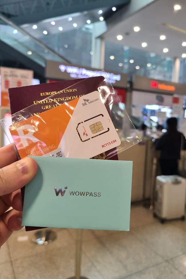 WOWPASS Korea Review: How To Use WOWPASS With T-Money 2024 42 Collected WOWPASS Airport Package