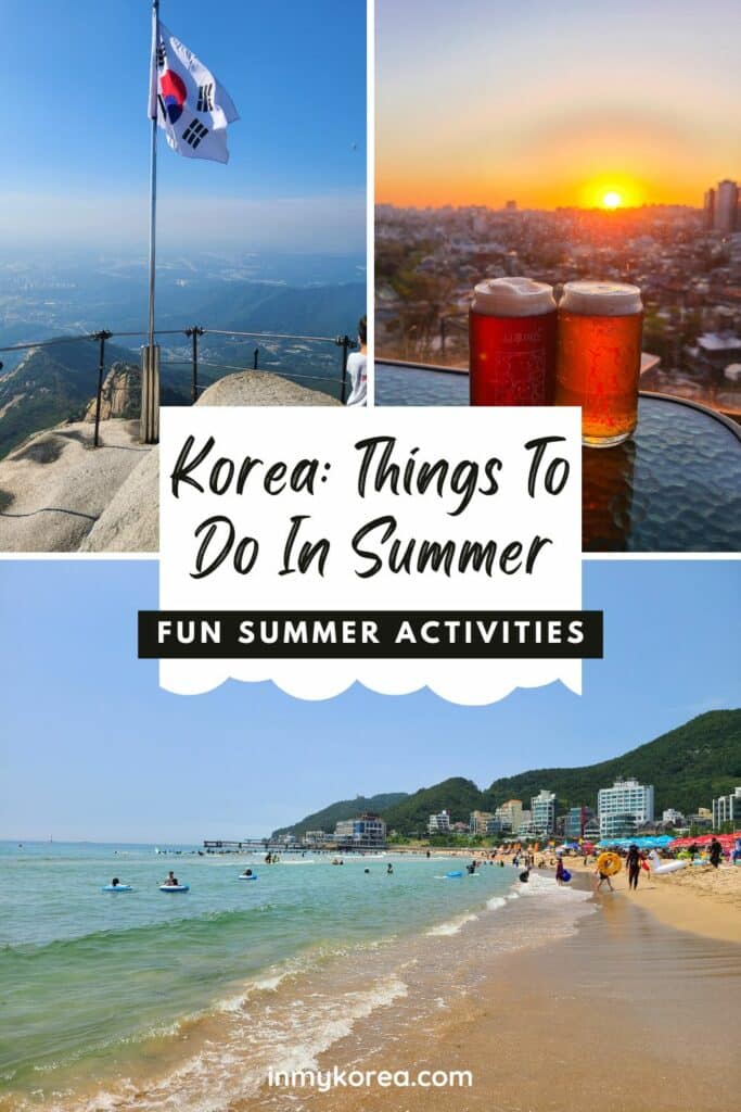 20 Cool Summer Activities In Korea: Korean Summer 2024 32 Cool Summer Activities In Korea Korean Summer Pin 1