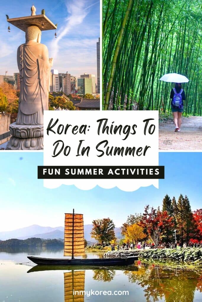 20 Cool Summer Activities In Korea: Korean Summer 2024 34 Cool Summer Activities In Korea Korean Summer Pin 3