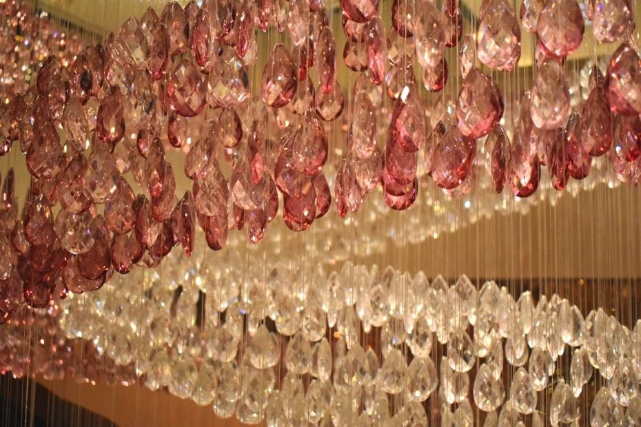 JW Marriott Dongdaemun Square Seoul Hotel Review 2024 16 Crystal hotel decorations
