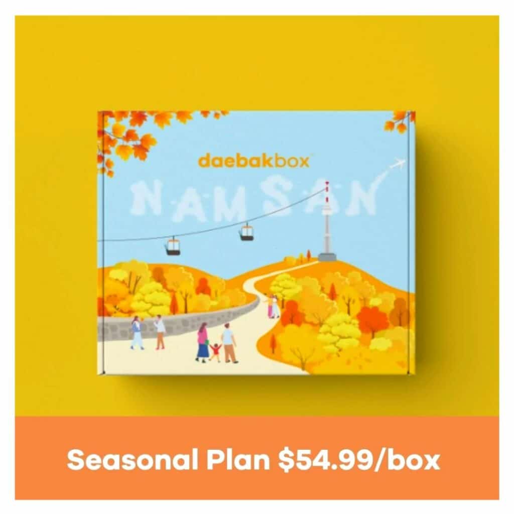 Daebak Box Review 2024: Korean Gift Box Delivered To You 7 Daebak Box Seasonal Plan Price