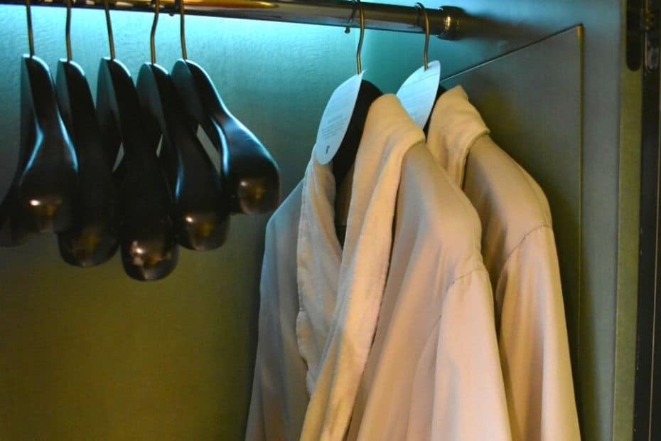 JW Marriott Dongdaemun Square Seoul Hotel Review 2024 10 Dressing gowns and hangers