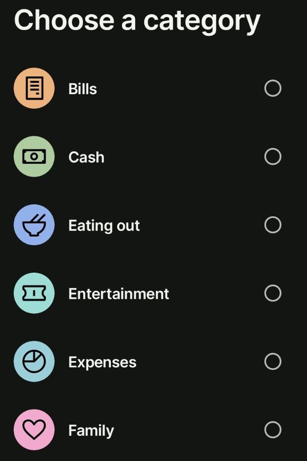 How To Use The Wise Card In Korea For Travel Money And Cash 15 Expenditure categories in the Wise app