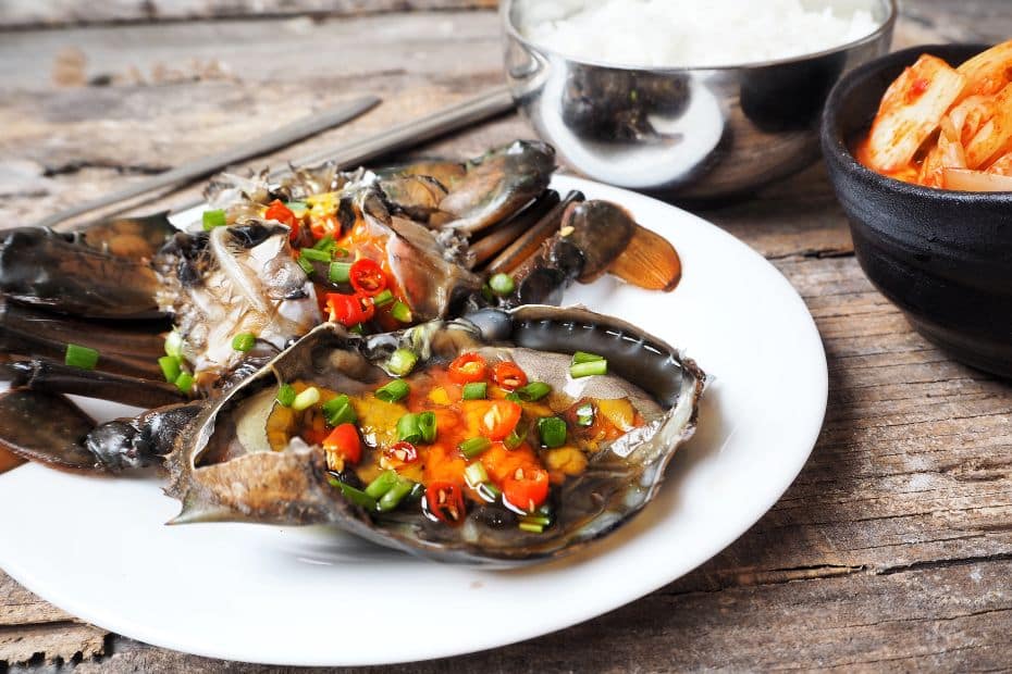 10 Best Korean Side Dishes: Banchan You Can Make At Home 12 Ganjang Gejang Korean side dish of soy marinated crabs