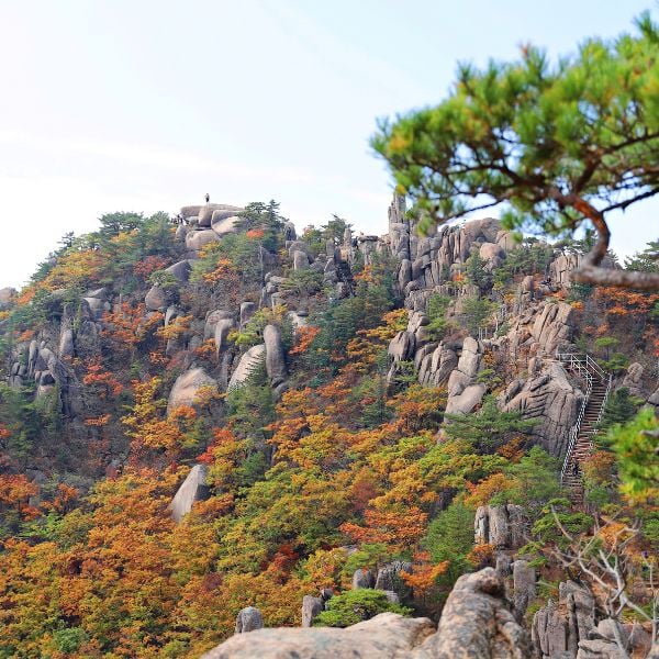 Gayasan National Park in Autumn Korea Gayasan National Park in Autumn Korea
