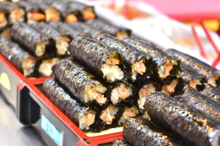 These 30 Traditional Korean Dishes Will Make You So Hungry! 8 Gimbap Seaweed Wrapped Rolls
