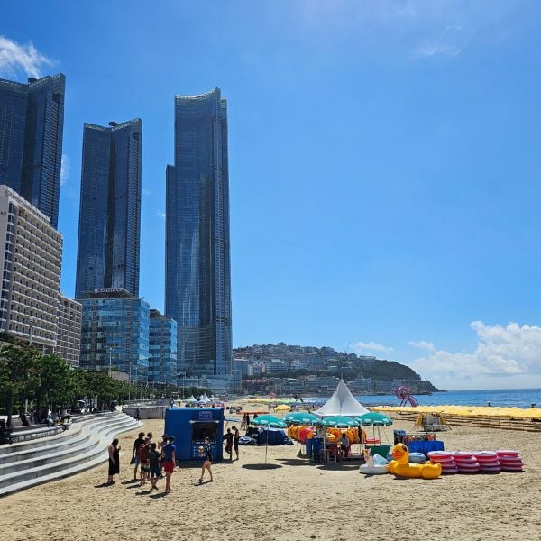 Haeundae Beach Korea Haeundae Beach Korea