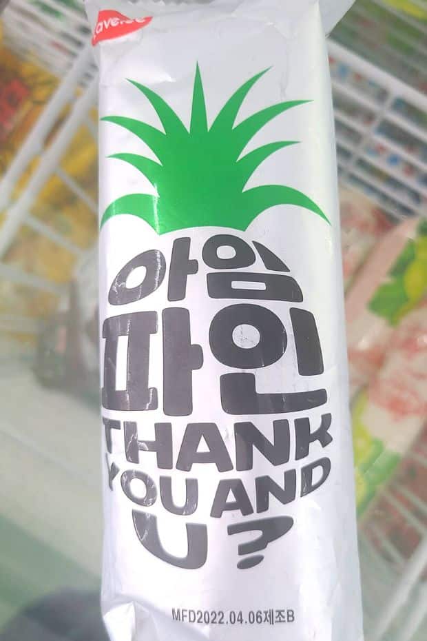 70 Funny Korean Signs, Images, And Konglish Fails 2024 49 I'm Pine Thank You And U