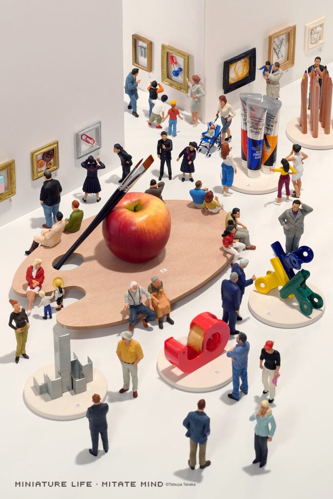 20 amusing activities for Seoul in Summer 2024 23 Miniature Life with Tatsuya Tanaka Exhibition Poster