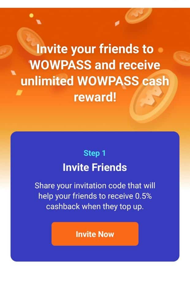 WOWPASS Korea Review: How To Use WOWPASS With T-Money 2024 78 Inviting Friends In WOWPASS App