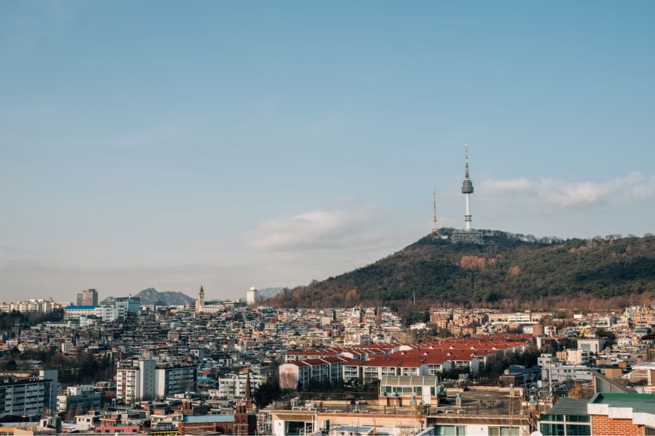 Where To Stay In Seoul 2024: District Guide For Tourists 74 Itaewon neighbourhood with N Seoul Tower