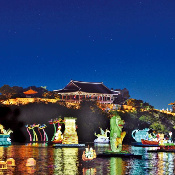 Jinju Lantern Festival in Korea October Jinju Lantern Festival in Korea October