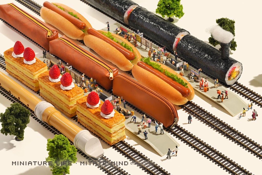 20 amusing activities for Seoul in Summer 2024 26 Miniature Life with Tatsuya Tanaka Exhibition Poster