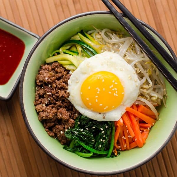 Korean bibimbap Korean bibimbap