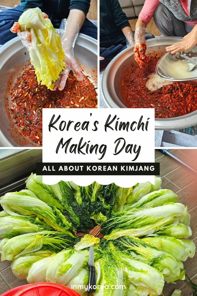 I Tried Kimjang! Korean Kimchi Making Day Is Tough But Fun 11 Korean kimchi making day Kimjang pin