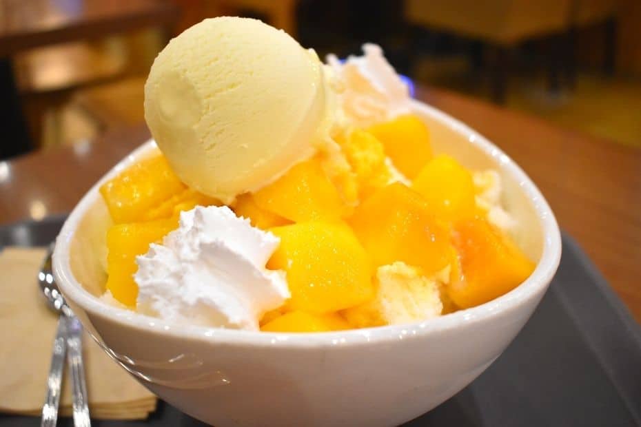 20 Cool Summer Activities In Korea: Korean Summer 2024 19 Korean mango flavoured bingsu dessert