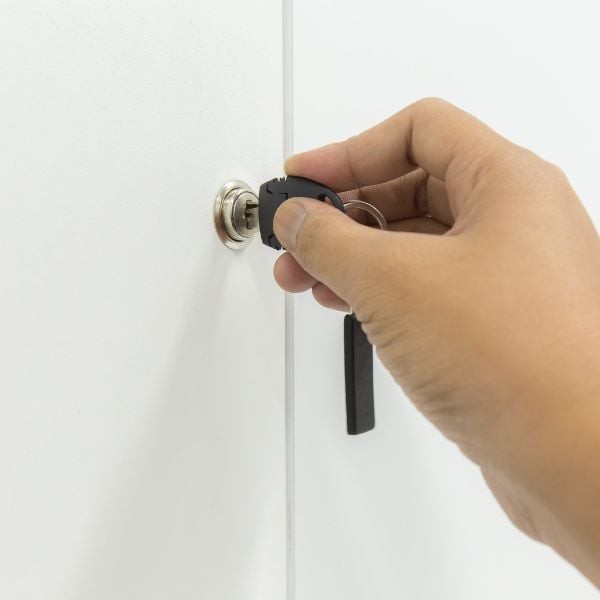 Locker with key Locker with key