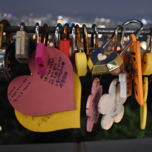 30 Best Free Things To Do In Seoul: Cheap Fun In Seoul 2024 13 Love locks at Namsan Mountain Park Seoul