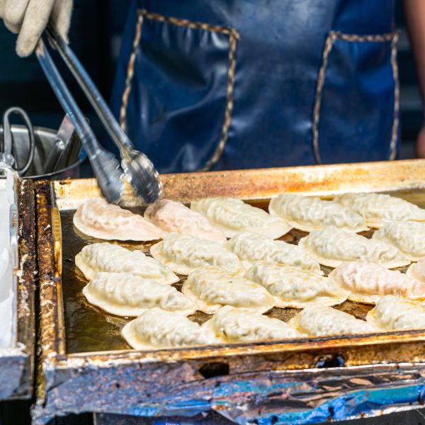 Mandu street food in Seoul Mandu street food in Seoul
