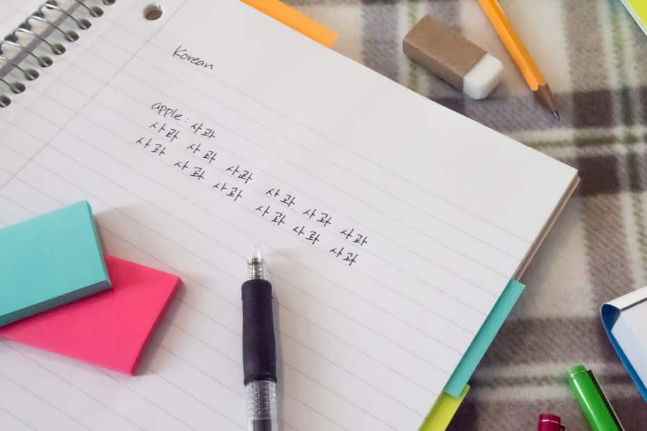 How To Use The Papago App To Translate Korean To English 26 Notes for studying Korean