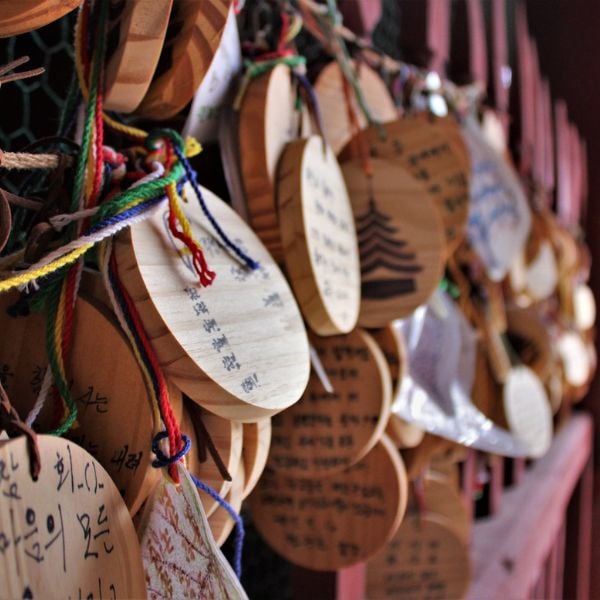 Do A Temple Stay In Korea For An Amazing Experience In 2024 8 Prayer blocks at a Buddhist temple in Korea