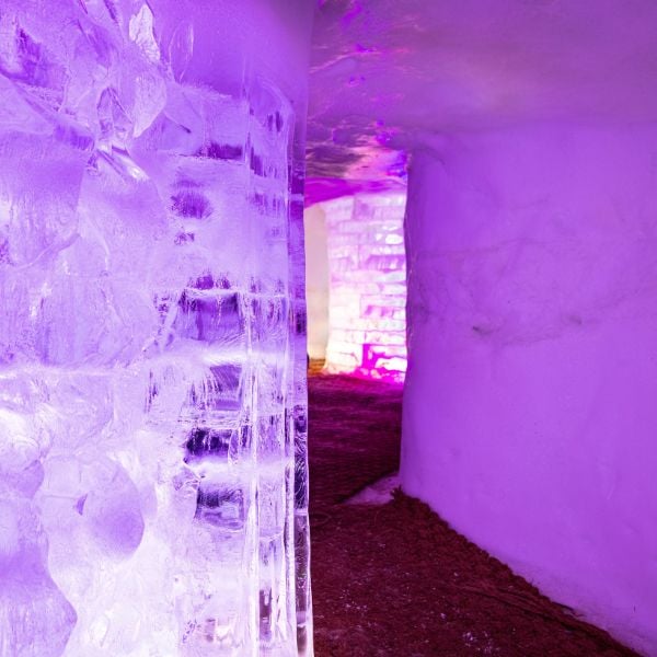 Is The Chilgapsan Ice Fountain Festival 2024 Worth Visiting? 10 Purple lights inside the ice cave