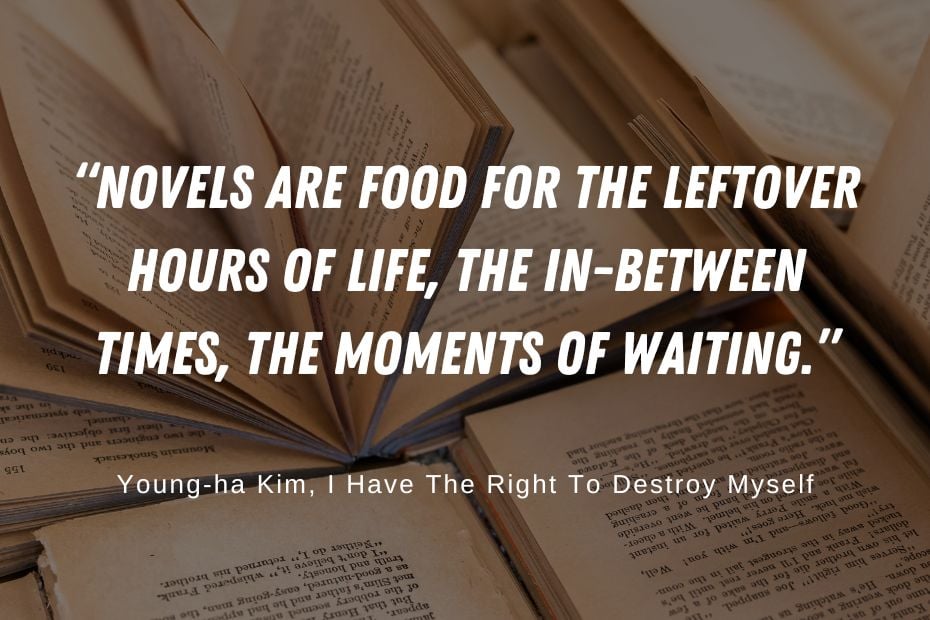 10 Must-Read Korean Novels in English That You'll Love 4 Quote from a Korean novel in English