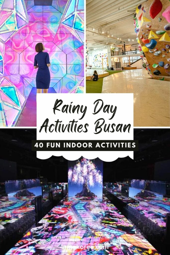 Rainy Day In Busan: 40 Fun Indoor Activities In Busan 2024 7 Rainy Day In Busan Fun Indoor Activities Pin 1