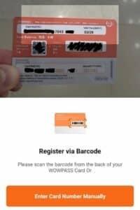 WOWPASS Korea Review: How To Use WOWPASS With T-Money 2024 23 Scanning WOWPASS Card To Activate