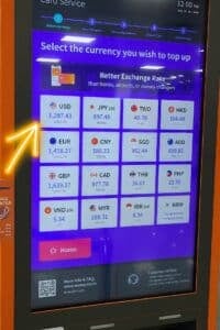 WOWPASS Korea Review: How To Use WOWPASS With T-Money 2024 14 Selection Currency To Top Up WOWPASS