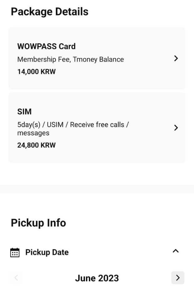 WOWPASS Korea Review: How To Use WOWPASS With T-Money 2024 31 Selection Pickup Date In WOWPASS App