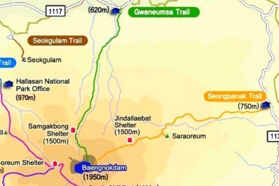 How To Hike Hallasan In Winter: Jeju Island Snow Hiking 2024 9 Seongpanak and Gwaneumsa Hiking trails in Hallasan National Park, Jeju Island