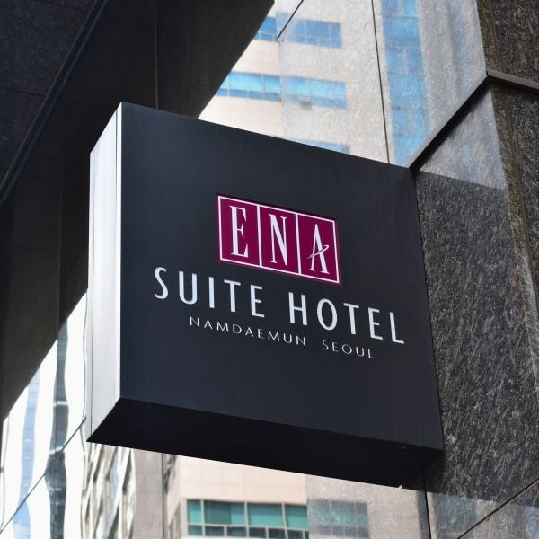 Best Hotels In Myeongdong: Where To Stay & 2024 Travel Guide 8 Sign for ENA Suite Hotel Namdaemun Seoul