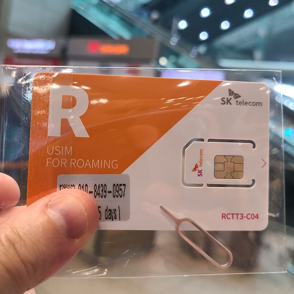 4G SK SIM Card Review: The Best Korean SIM For Tourists 2024 15 SK SIM Card With SIM Pin