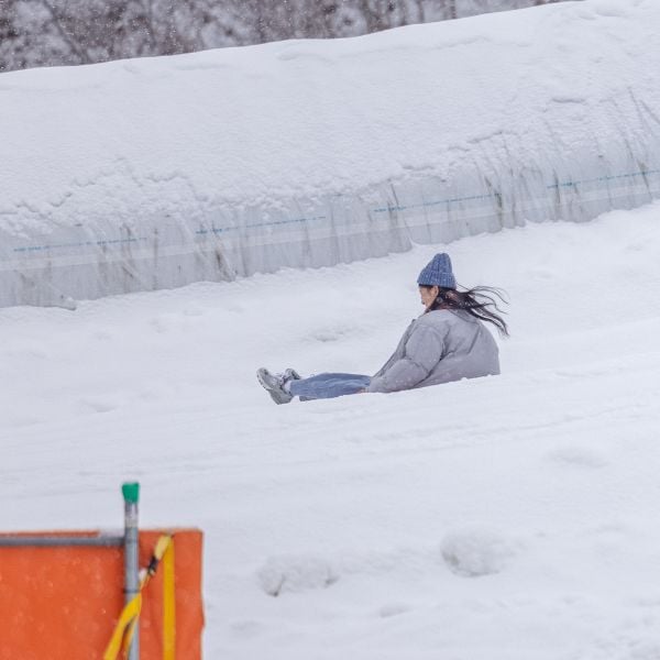 Is The Chilgapsan Ice Fountain Festival 2024 Worth Visiting? 12 Sledding at Korean winter festival
