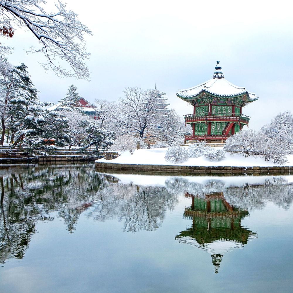 Where Does It Snow In Korea? Snow In Seoul And Korea 2024 8 Snow in Gyeongbokgung Palace in Seoul