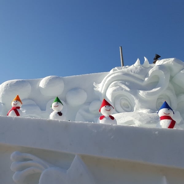 A Guide To Winter In Korea 2024: 20+ Best Winter Activities 11 Snow Sculptures At A Snow Festival in Korea