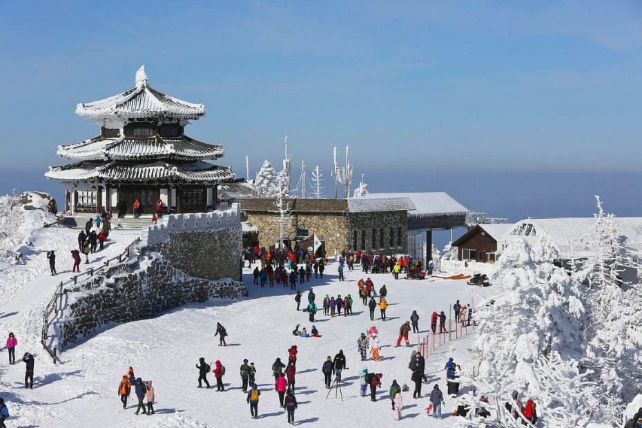 The Best Winter Festivals In Korea You Must Visit In 2024 18 Snowy mountain scene in Korea
